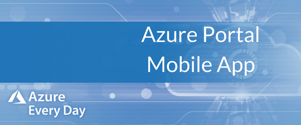 Azure Portal Mobile App