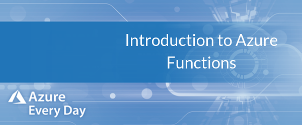 Intro to Azure Functions
